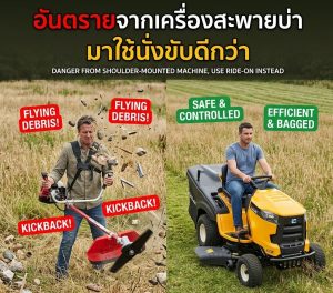 อันตรายจากเครื่องสะพายบ่า